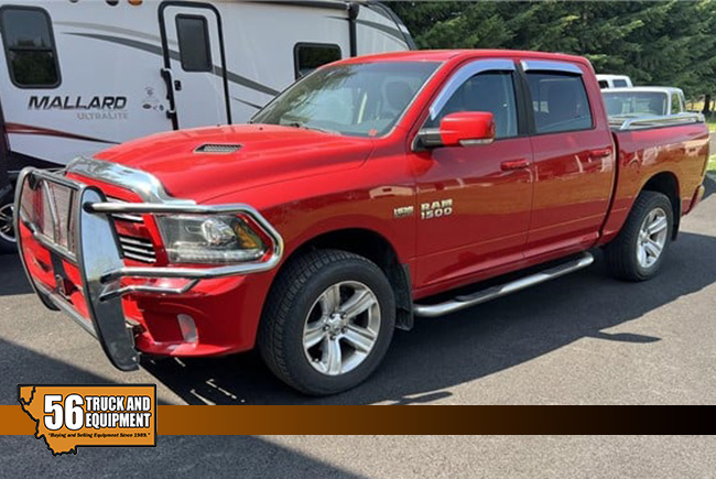 AUCTION 2013 DODGE RAM TRUCK  AUCTION 2013 DODGE RAM TRUCK Great truck with brush guard, hood protector, 98,373 Miles. At Online Auction! Bid at: 56auctions.com.